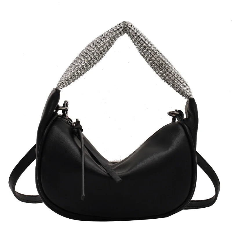 Vintage Soft Leather Handbag Women Crossbody Bag Retro Clutches Purse