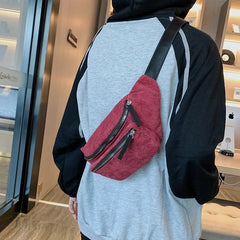 Women Bag Waist Fanny Pack Female Belt Bum Hip Belly For Shoulder Crossbody