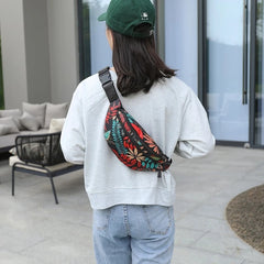 Women Bag Waist Fanny Pack Female Belt Bum Hip Belly Shoulder Crossbody Handbag