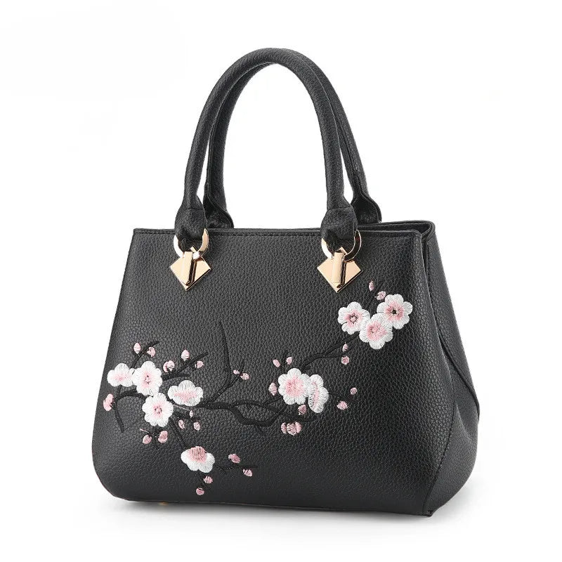 Vintage Casual Tote Top-Handle Women Shoulder Purse Wallet