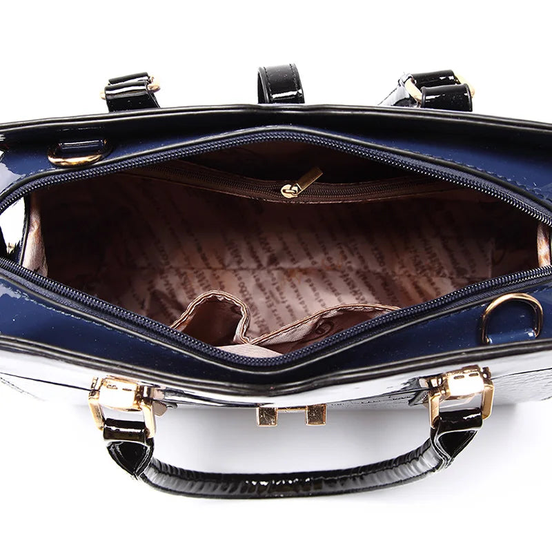 Casual Tote Women Bag Top-Handle Shoulder Purse Wallet Leather