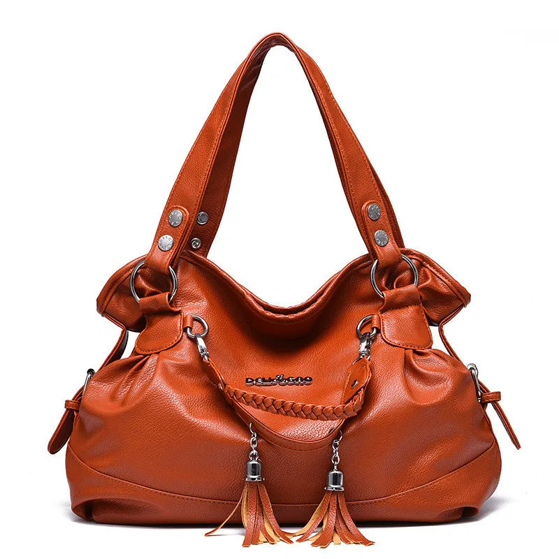 Vintage Casual Tote Top Handle Women Messenger Bags
