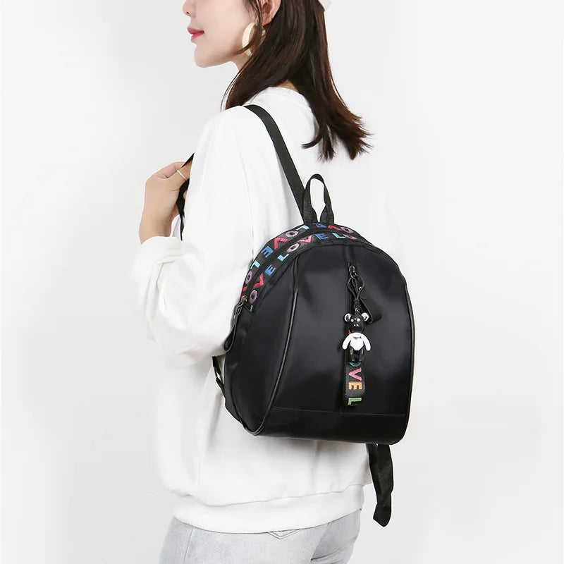 Women Bagpack Teenager School Bagpack Multi-Function Casual Travel Backpack