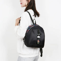 Women Bagpack Teenager School Bagpack Multi-Function Casual Travel Backpack