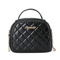 Embroidered Chain Crossbody Small Square Bag Casual Phone Messenger Shoulder Bag