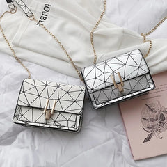 Vintage Chain Small Square Bag for Women