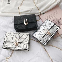 Vintage Chain Small Square Bag for Women