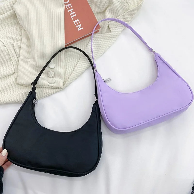 Women Shoulder Bag Small Purse Underarm Clutch Hobos Handbags