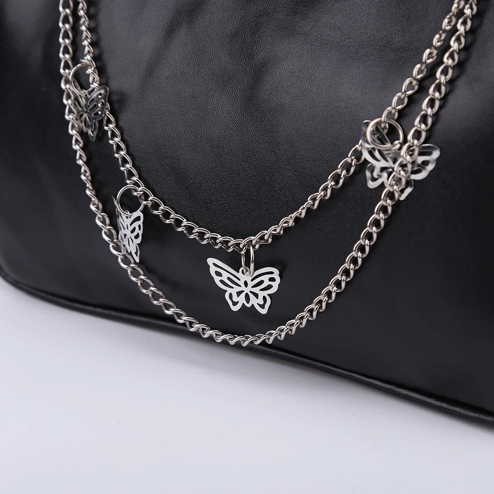 Women Armpit Shoulder Bag Small Purse Underarm Clutch Handbags Summer Hobos