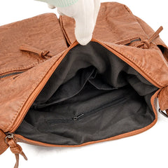 Casual Women's Crossbody Bag Multi-pocket Messenger Bag
