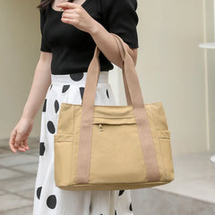 Women Canvas Shoulder Bags Large Capacity Totes for Gi