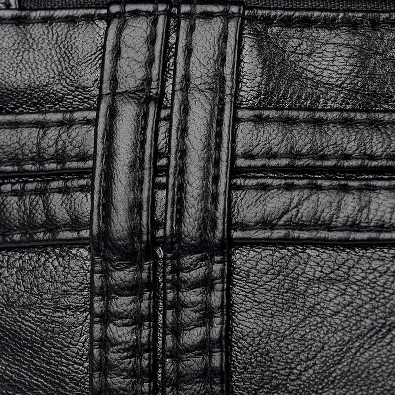 Vintage Messenger Shoulder Bag PU Leather Crossbody