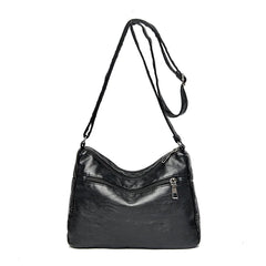 Vintage Shoulder Bags Soft PU Leather Hobos Lady Crossbody Handbag