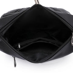 Middle-aged Women's Messenger Bag Large-capacity Soft PU Casual Bag