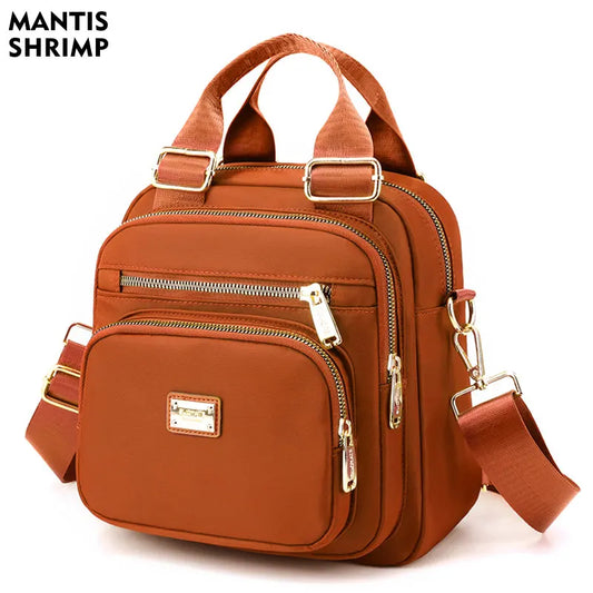 Women Multifunction Shoulder Bags Casual Handbags Female Messenger Nylon Tote