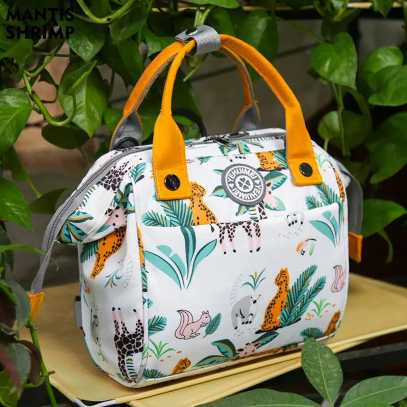 Multifunctional Mother Baby Bag Waterproof Insulated Mommy Bag