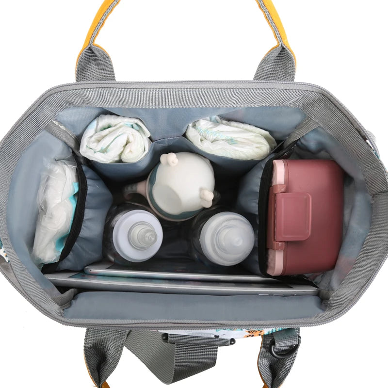 Multifunctional Mother Baby Bag Waterproof Insulated Mommy Bag