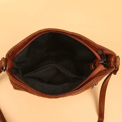 Vintage Crossbody Bags Soft Pu Leather Shoulder Bag