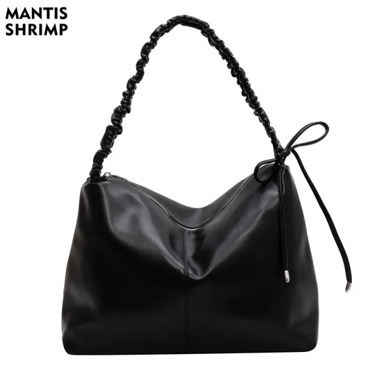 Retro Commuter Handbag Tote Bag Large-capacity Autumn Winter Shoulder Bag