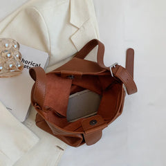 Women Bags Retro Soft PU Leather Shoulder Bags Large Capacity Totes
