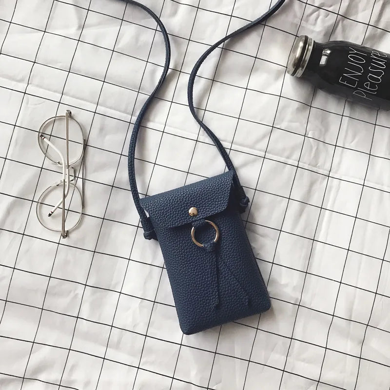 Women Leather Crossbody Shoulder Bag Small Handbag