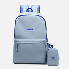 Women's Nylon Backpack Large Capacity Schoolbag