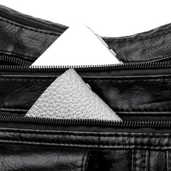 Vintage Trends Messenger Shoulder Bag Soft PU Leather Lady Hobos Bag