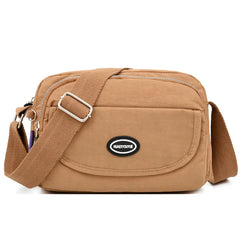 Women's Waterproof Nylon Shoulder Bag
