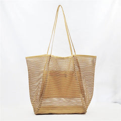 Large-Capacity Women Beach Bag Shopper Tote Pool Travel Vacation