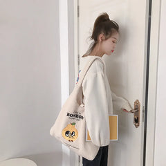 Berber Fleece Shoulder Bag Plush Handbag Canvas Tote Large Capacity