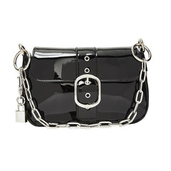 Women Patent Leather Handbags Casual Shoulder Messenger Tote Bags