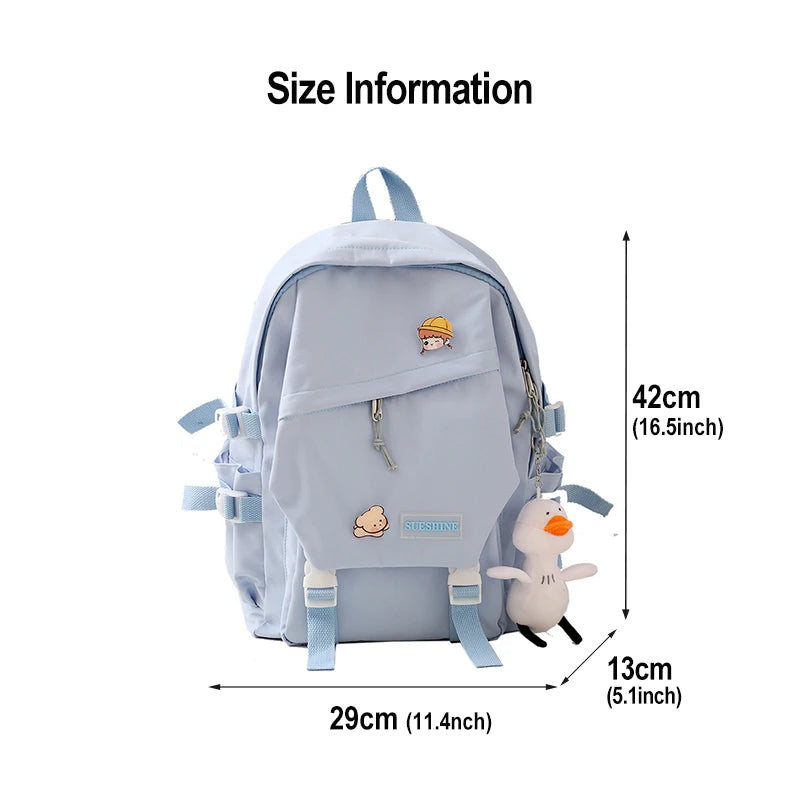 Waterproof Travel Backpacks Student College School Bag Laptop Backpack