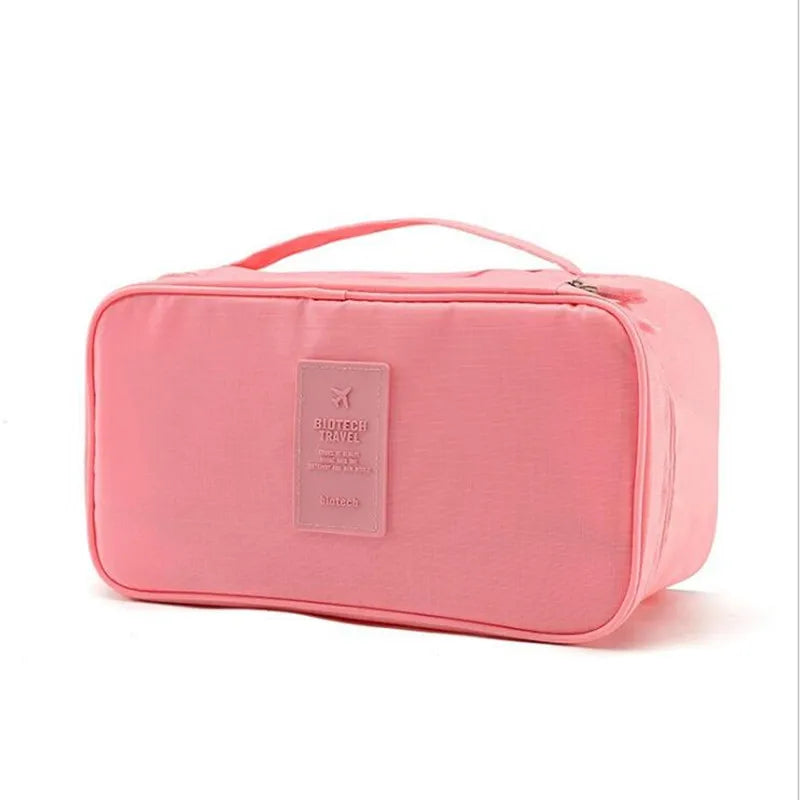 Women Bra Underwear Travel Bag Multifunctional Storage Pouch Makeup Organizer