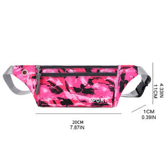 Camouflage Waist Fanny Pack Belt Bag Travel Phone Pouch