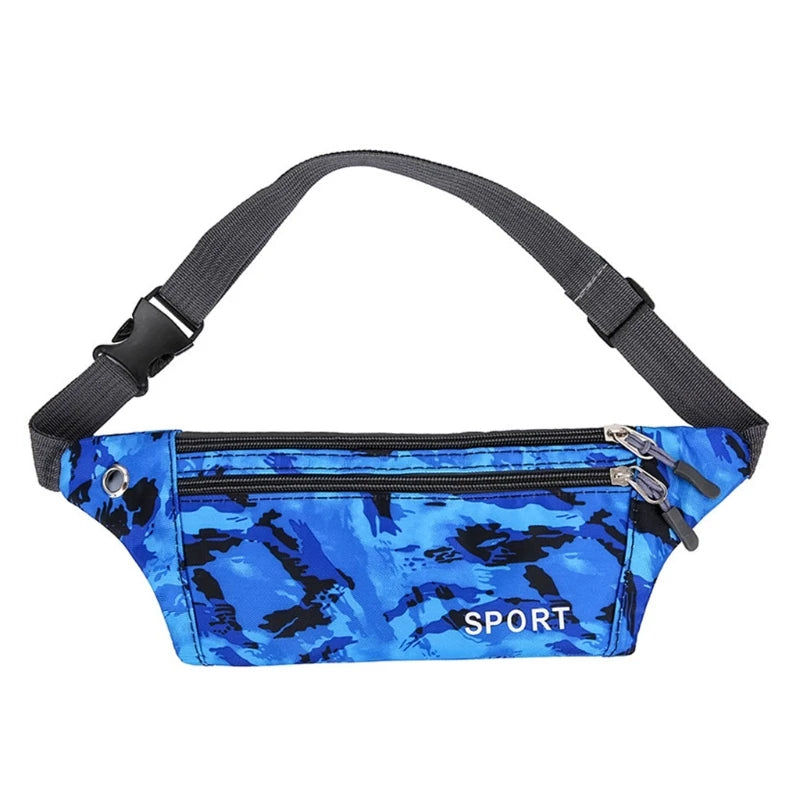 Camouflage Waist Fanny Pack Belt Bag Travel Phone Pouch