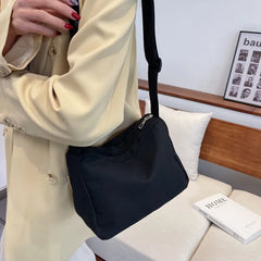 Women Canvas Bag Adjustable Shoulder Shopping Crossbody Bag
