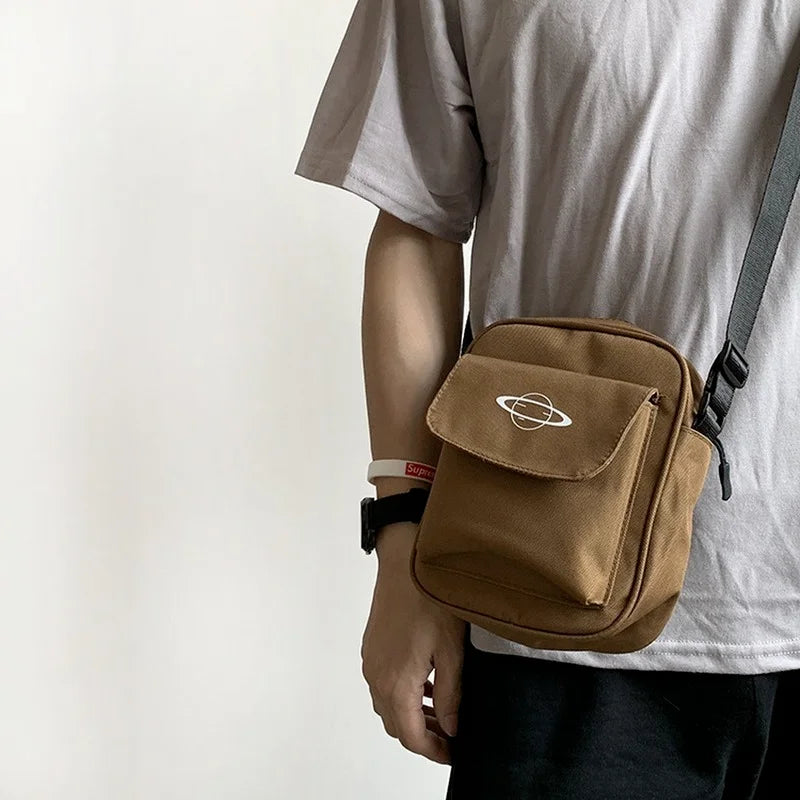 Canvas Shoulder Bag Japan Style Girl Small Messenger