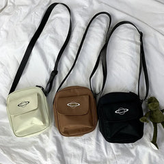 Canvas Shoulder Bag Japan Style Girl Small Messenger