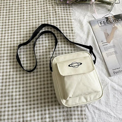 Canvas Shoulder Bag Japan Style Girl Small Messenger