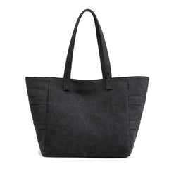 Canvas Crossbody Bag Solid Zipper Messenger Bag for Girls