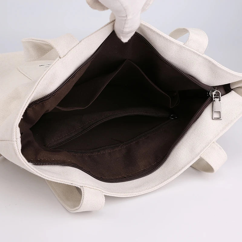 Women Canvas Handbags Ladies Shoulder Bags Tote Large Capacity Handbag