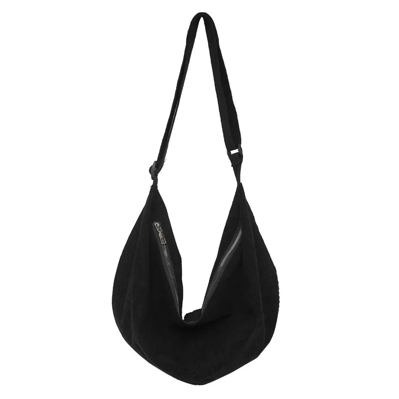Canvas Handbag Large Capacity Shopper Crossbody Bag Tote Shoulder Bag for Women