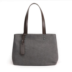 Women Canvas Shopping Bag High Handbag Girl Large-Capacity Shoulder Bag
