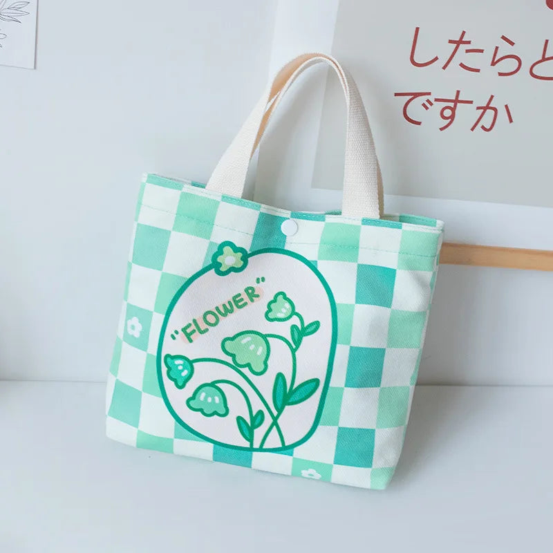 Women Canvas Shopping Bags Reusable Tote Bag Large Handbag B416