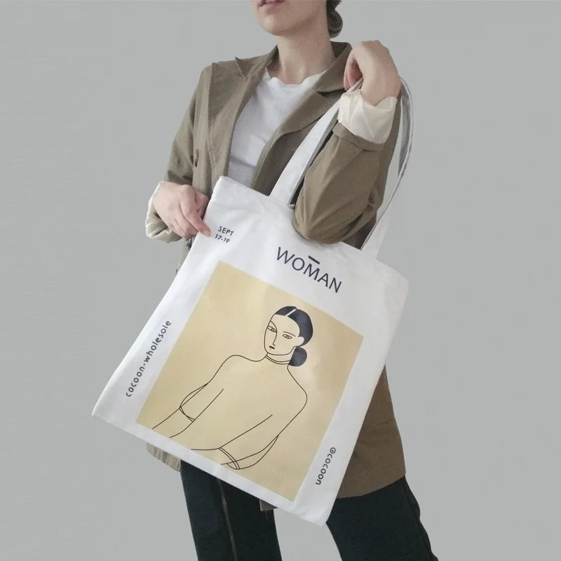 Canvas Shoulder Bag Henri Matisse Painting Ladies Shopping Bag