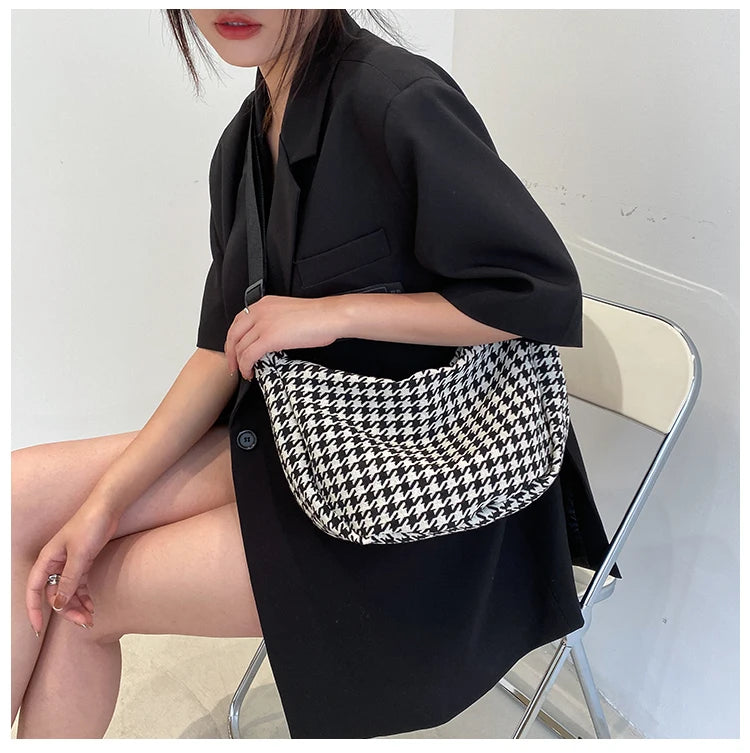 Women Canvas Shoulder Bags Large Capacity Bag Cotton Cloth Handbags Tote S