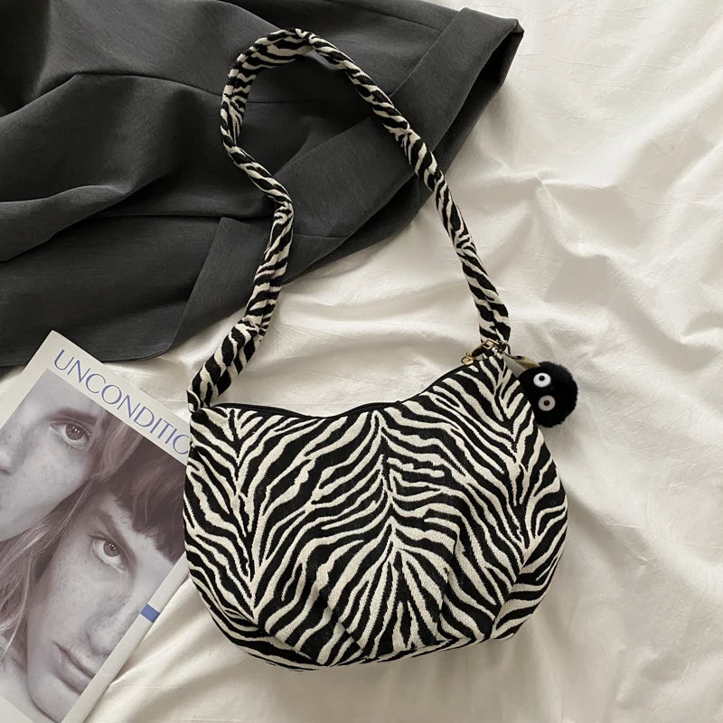 Large Capacity Women Canvas Shoulder Bag Tote Handbag