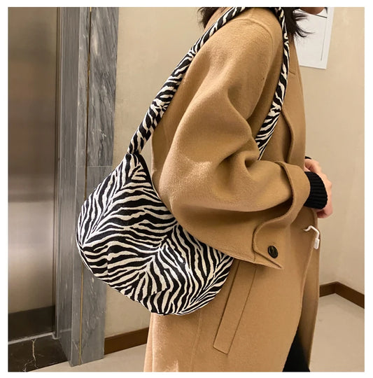 Large Capacity Women Canvas Shoulder Bag Tote Handbag
