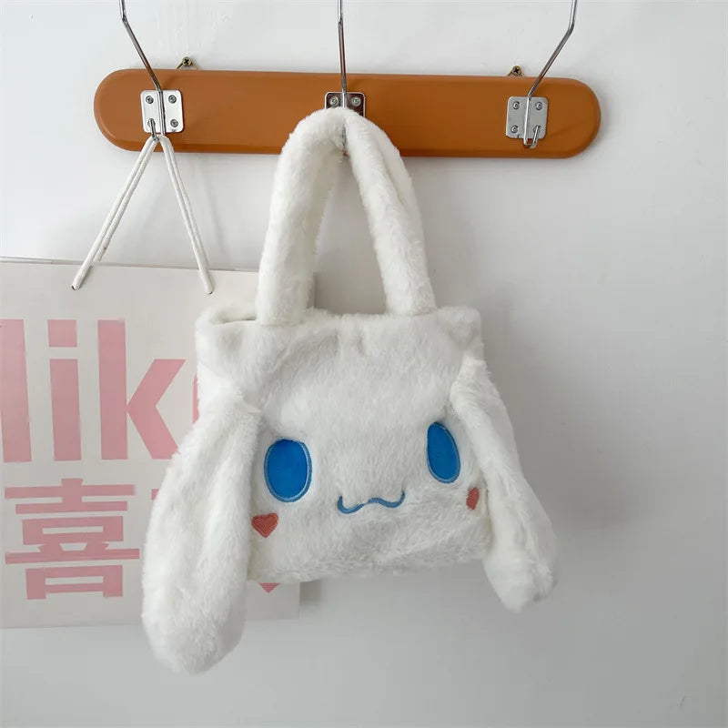Cartoon Stuffed Cat Doll Handbag Net Red Shoulder Bag