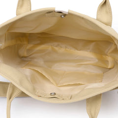 Canvas Shoulder Bag with Removable Straps for Women